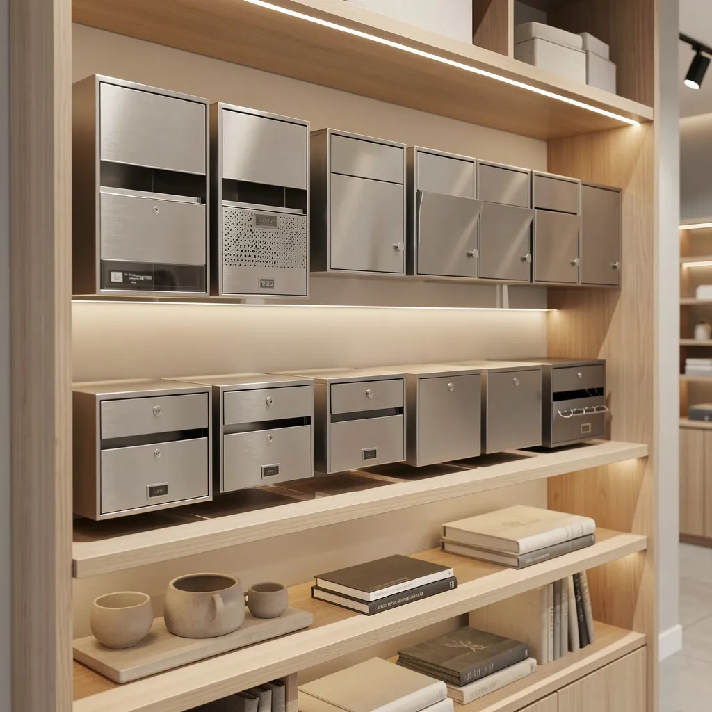 Freestanding mailboxes