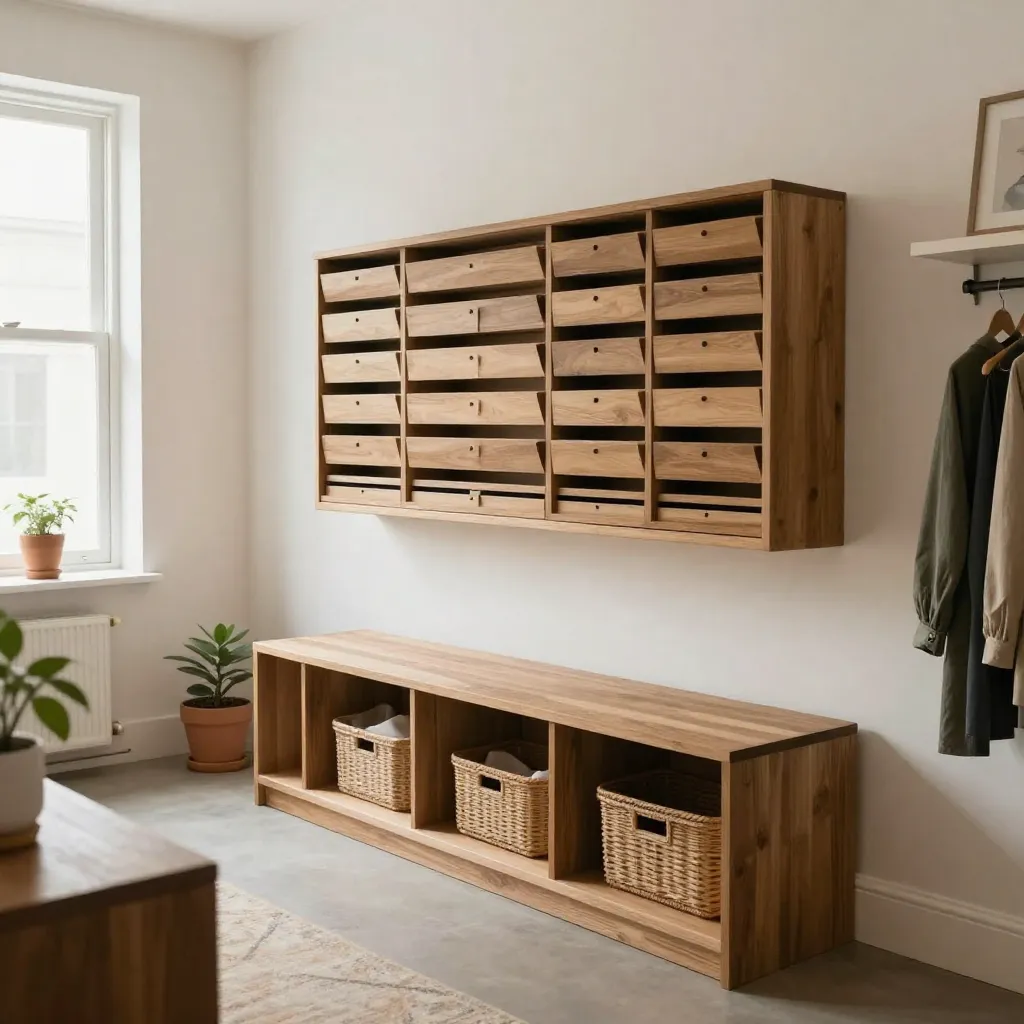 Assortment of materials and finishes