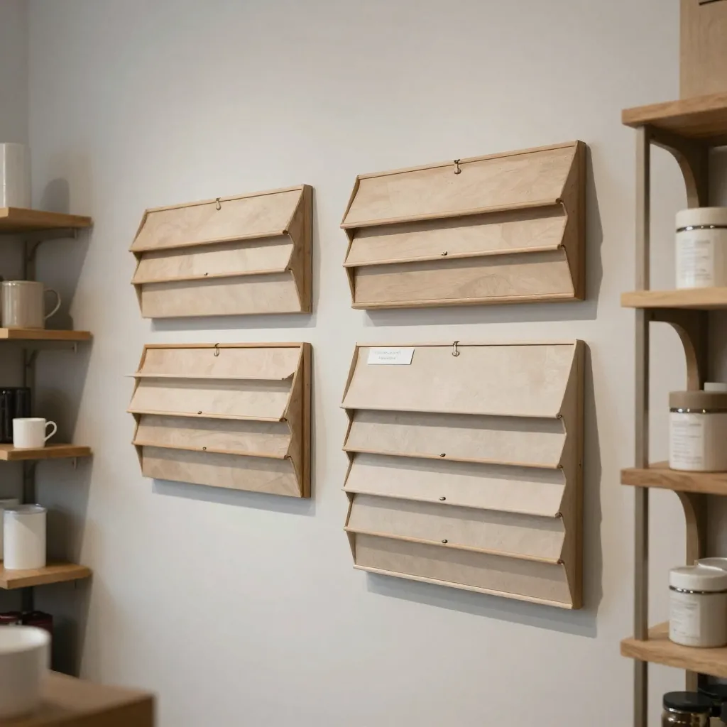 Material options and finishes